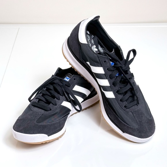 Adidas SL 72 RS Black/White size 9 men’s - Picture 2 of 9